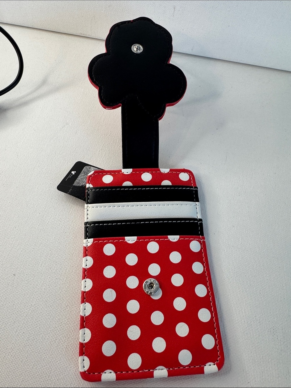 Disney Minnie Mouse Polka Dot Wallet ID Cardholder - Picture 3 of 3